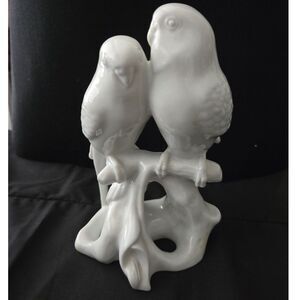 Royal Dux White "Rosenthal, Dva Ptacci" Two Birds Figurine
